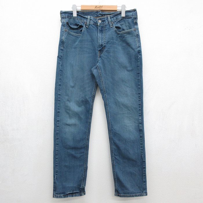 リーバイス541 ジーンズ ネイビー 実寸W34 | 古着