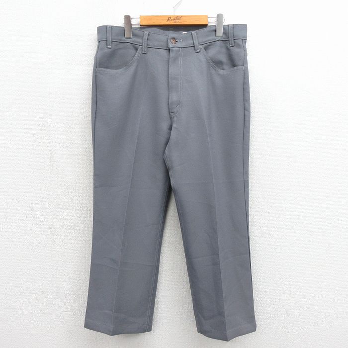 リーバイス517 00s パンツ ブーツカット グレー 実寸W34 | 古着