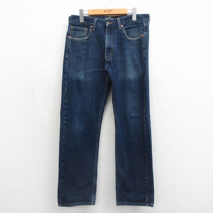 リーバイス 90s ジーンズ ヒゲ ネイビー 実寸W33 | 古着