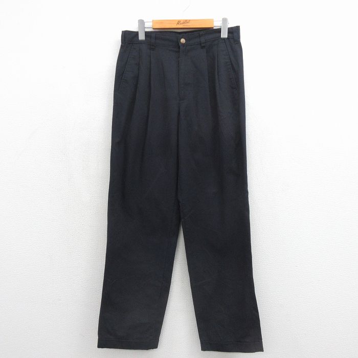 ピューリタン 00s パンツ ブラック 実寸W30 | 古着