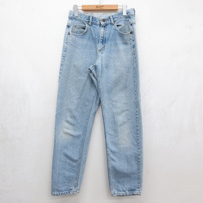 リー 90s ジーンズ テーパード ネイビー 実寸W31 | 古着