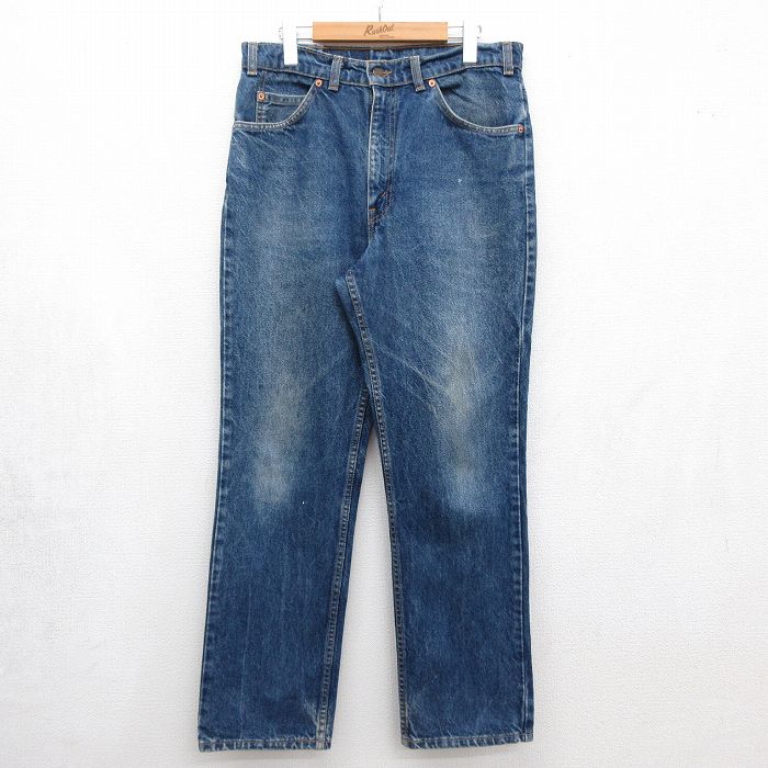 リーバイス619 90s ジーンズ ネイビー 実寸W33 | 古着