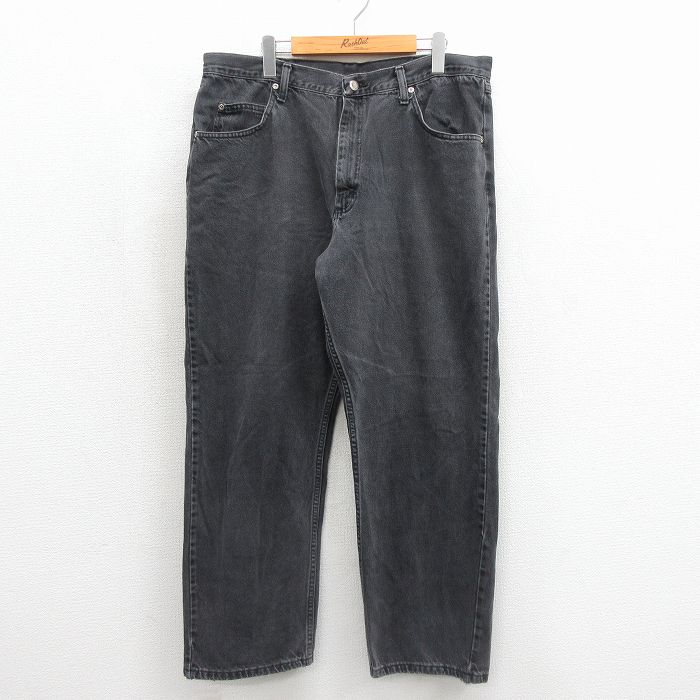 ラングラー デニムパンツ ブラック 実寸W38 | 古着
