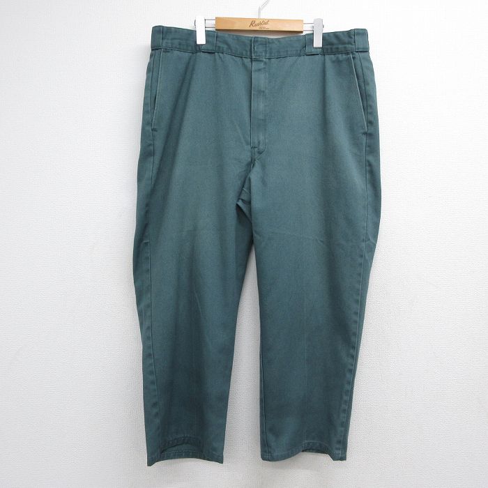 ディッキーズ 80s ワークパンツ 874 グリーン 実寸W40 | 古着