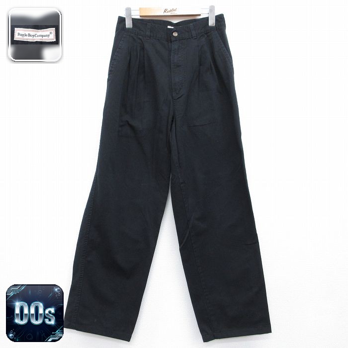 ビューグルボーイ 00s パンツ ブラック 実寸W29 | 古着