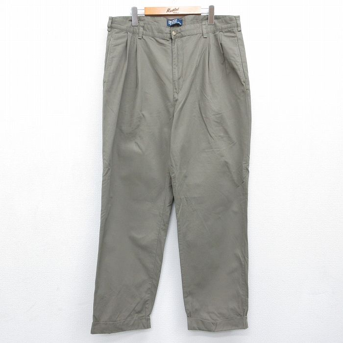 ラルフローレン 90s パンツ ブラウン 実寸W37 | 古着