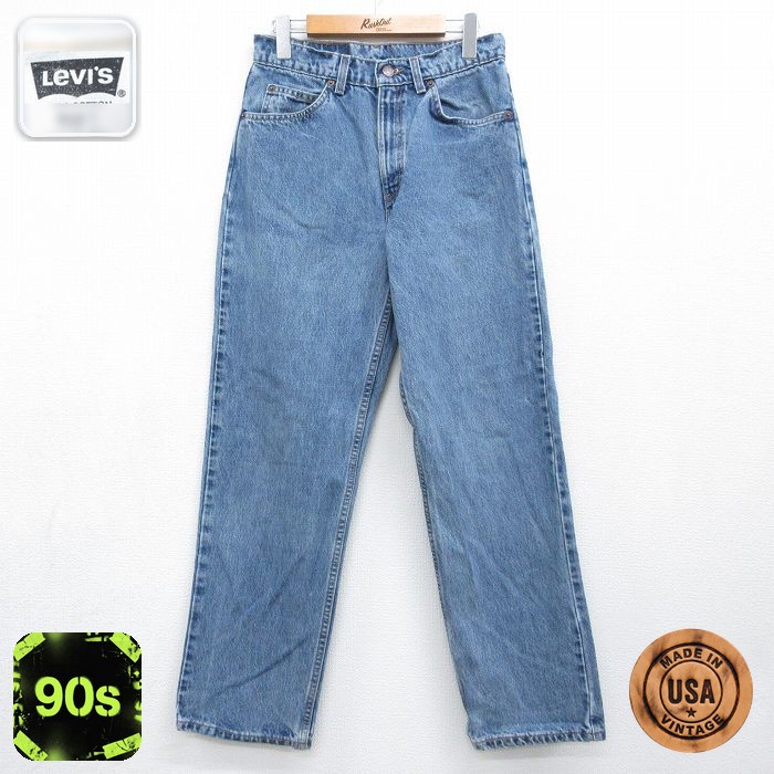 リーバイス562 90s ジーンズ ネイビー 実寸W29 | 古着