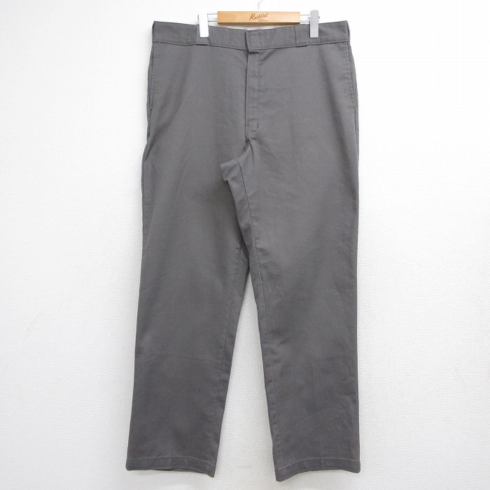 ディッキーズ ワークパンツ グレー 実寸W39 | 古着