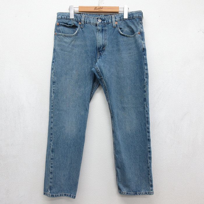 リーバイス502 ジーンズ ネイビー 実寸W33 | 古着