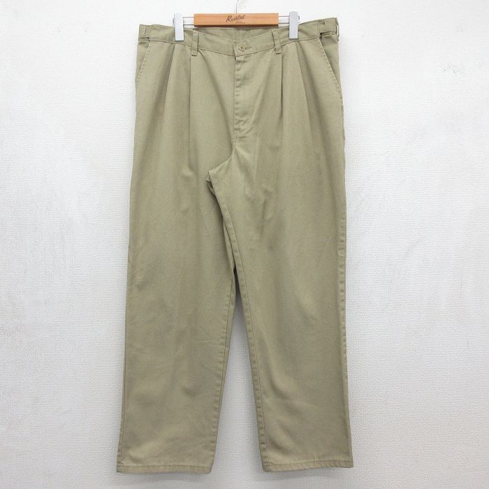 ディッキーズ ワークパンツ ベージュ 実寸W38 | 古着
