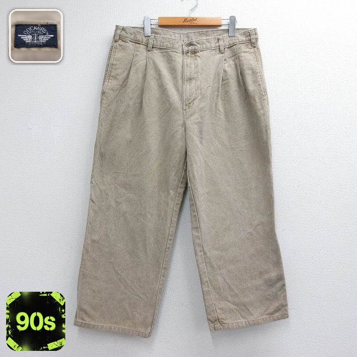 ドッカーズ 90s パンツ ベージュ 実寸W38 | 古着