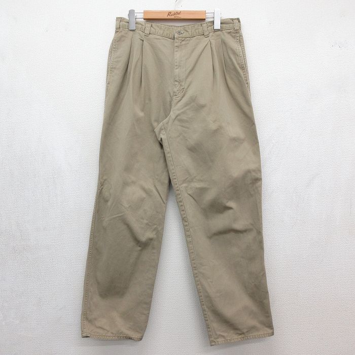 ドッカーズ 80s パンツ タロン ベージュ 実寸W32 | 古着