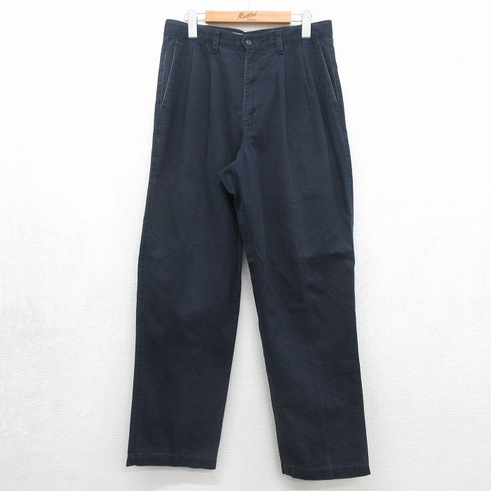 ドッカーズ 00s パンツ ネイビー 実寸W32 | 古着