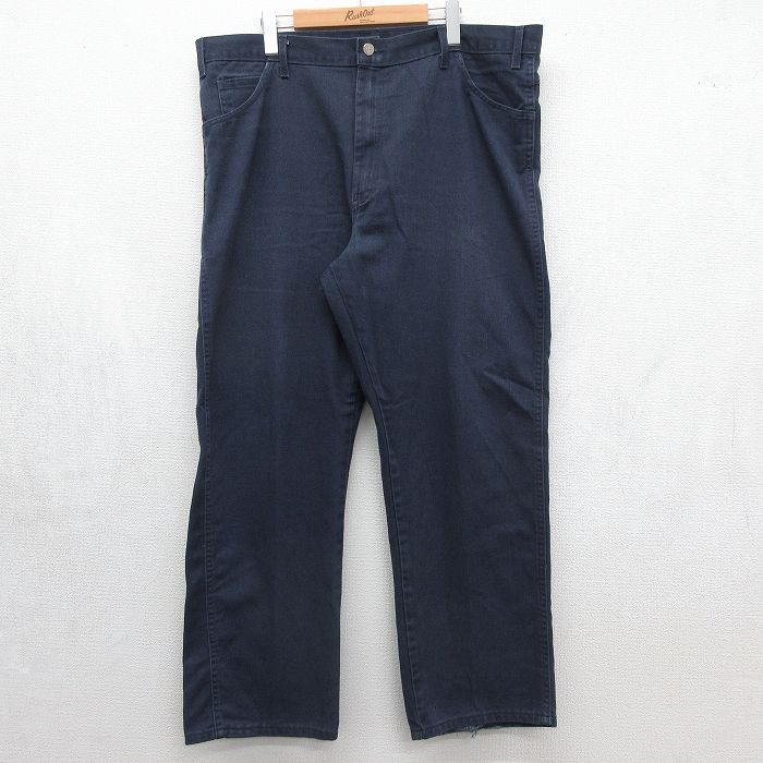 ディッキーズ パンツ ネイビー 実寸W42 | 古着