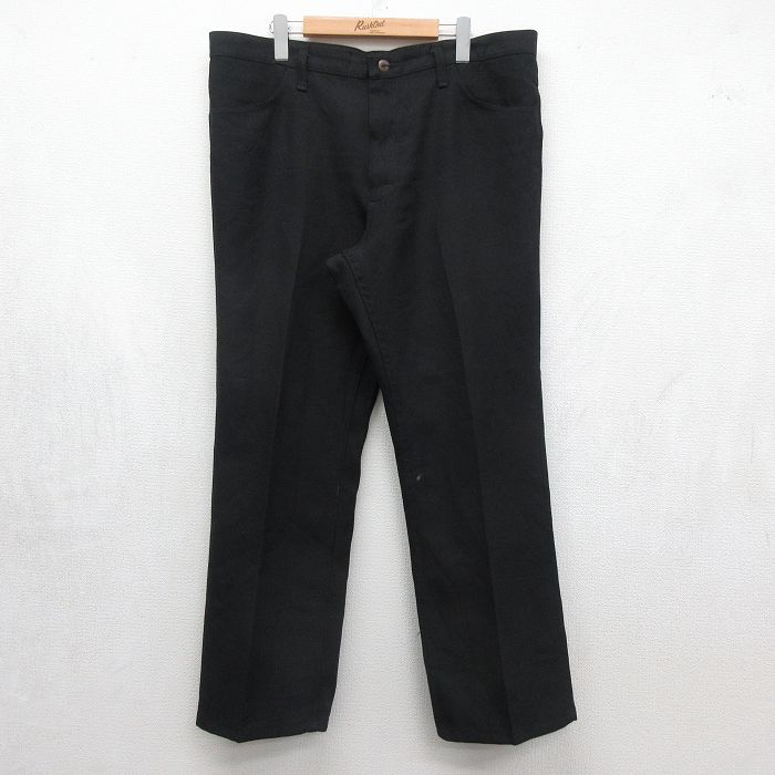 ラングラー パンツ ブラック 実寸W38 | 古着