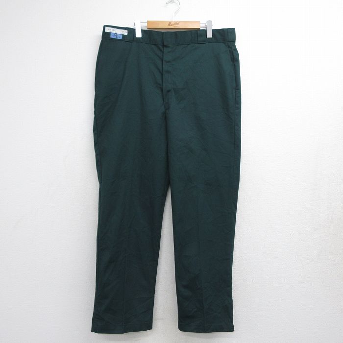 ディッキーズ 90s ワークパンツ グリーン 実寸W40 | 古着