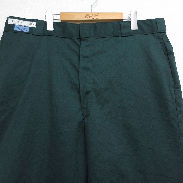 W40/古着 ディッキーズ ワーク パンツ メンズ 90年代 90s 大きいサイズ USA製 グリーン 26jul14 古着通販 W40☆古着 ディッキーズ ワーク パンツ メンズ 90年代 90s