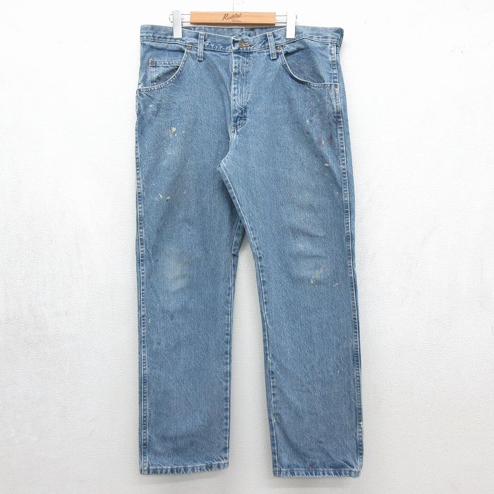 ラングラー ジーンズ ネイビー 実寸W36 | 古着