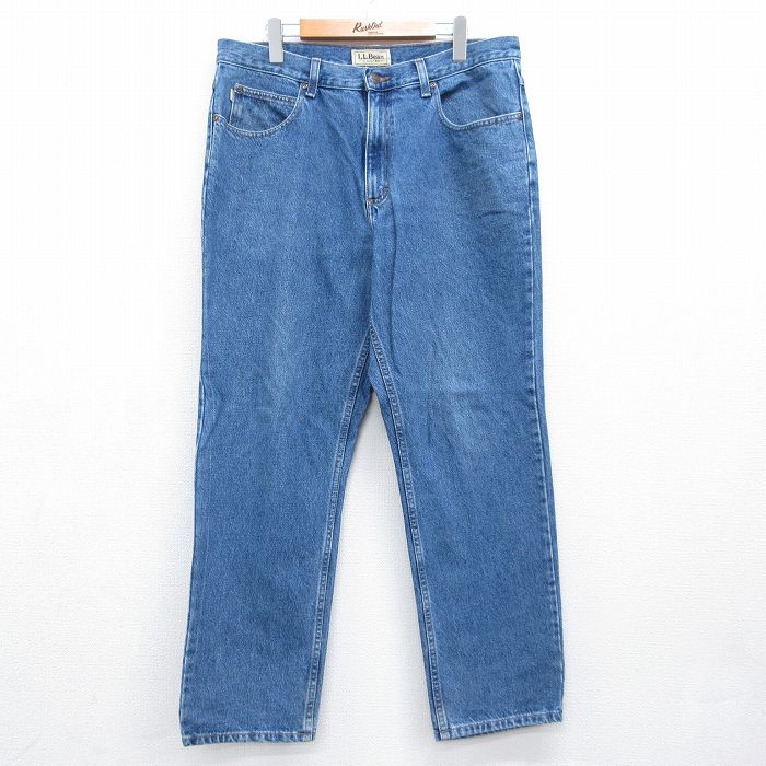 エルエルビーン 00s ジーンズ ネイビー 実寸W34 | 古着