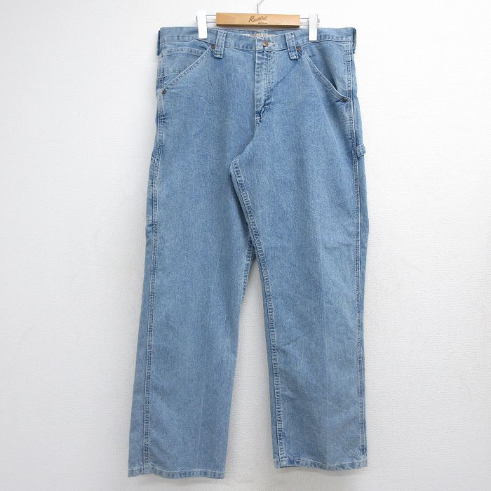 リー 90s ペインターパンツ ネイビー 実寸W36 | 古着