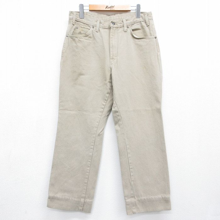 ディッキーズ 90s ジーンズ ベージュ 実寸W32 | 古着