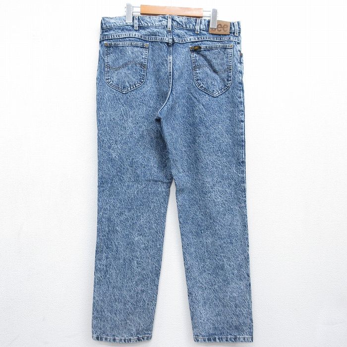 古着通販 W38☆古着 リー Lee ジーンズ メンズ 90年代 90s ケミカル
