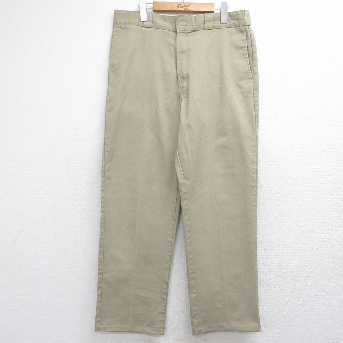 ディッキーズ 874 ワークパンツ ベージュ 実寸W36 | 古着