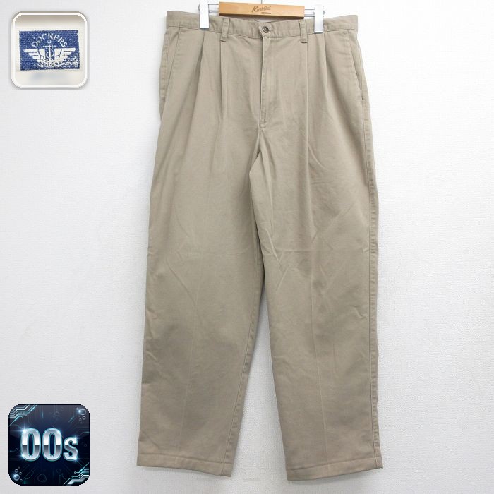 ドッカーズ 00s パンツ ベージュ 実寸W36 | 古着