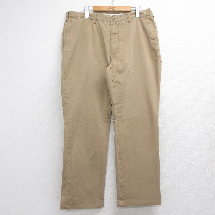 ラルフローレン ワークパンツ ベージュ 実寸W37 | 古着