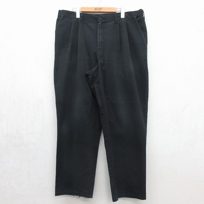 ディッキーズ ワークパンツ ブラック 実寸W38 | 古着