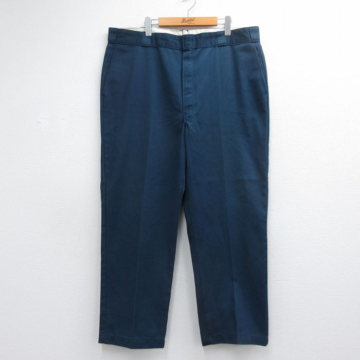 ディッキーズ 90s ワークパンツ タロン ネイビー 実寸W42 | 古着