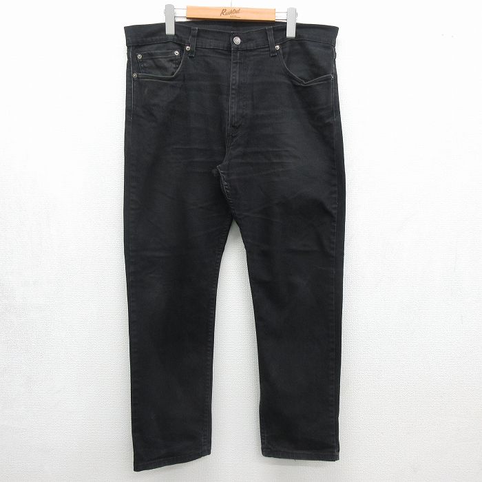 リーバイス502 パンツ ブラック 実寸W38 | 古着