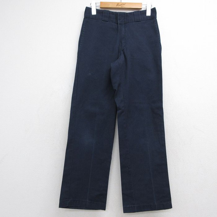 ディッキーズ 874ワークパンツ ネイビー 実寸W27 | 古着