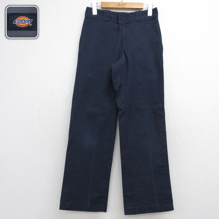 ディッキーズ 874ワークパンツ ネイビー 実寸W27 | 古着