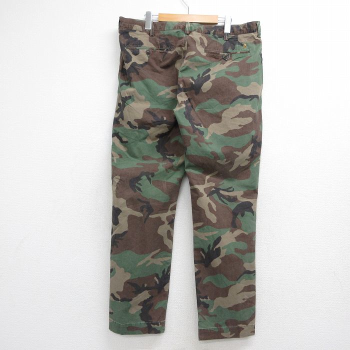 古着 民間品 ラルフローレン Ralph Lauren POLO RALPH LAUREN 迷彩柄 ウッドランドカモ ミリタリー カーゴパンツ メンズw37相当/evb031389 古着通販 W37☆古着 ラルフローレン ブランド パンツ メンズ ワン