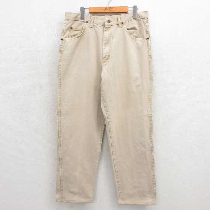 ラングラー 00s ジーンズ ベージュ 実寸W36 | 古着