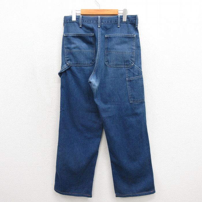 古着通販 W32☆古着 ローバック ペインター パンツ メンズ 90年代 90s