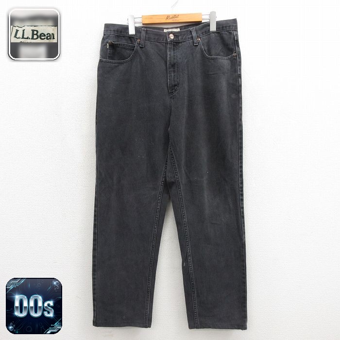 エルエルビーン 00s ジーンズ ブラック 実寸W36 | 古着