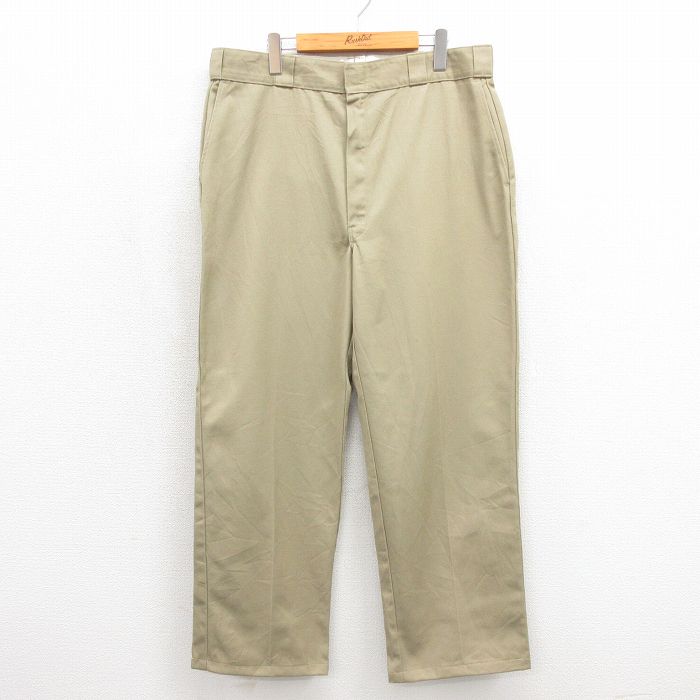 ディッキーズ 90s ワークパンツ タロン ベージュ 実寸W38 | 古着