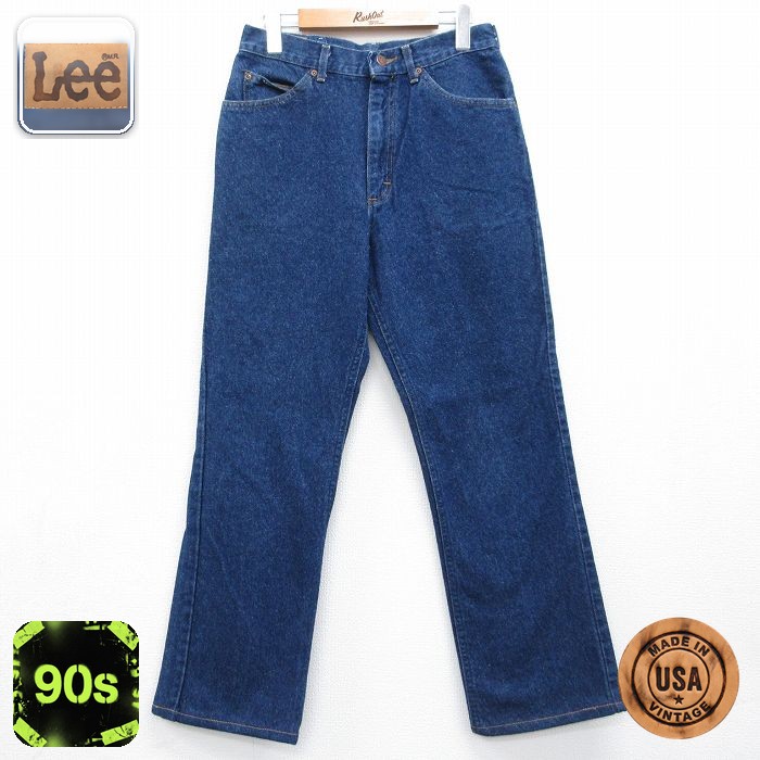リー 90s ジーンズ デニム ネイビー 実寸W31 | 古着