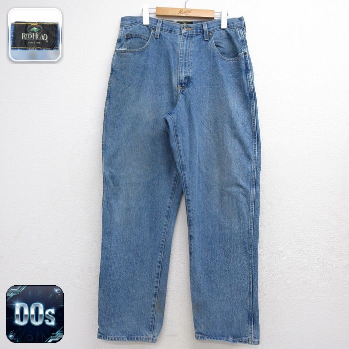 レッドヘッド 00s ジーンズ デニム ネイビー 実寸W35 | 古着