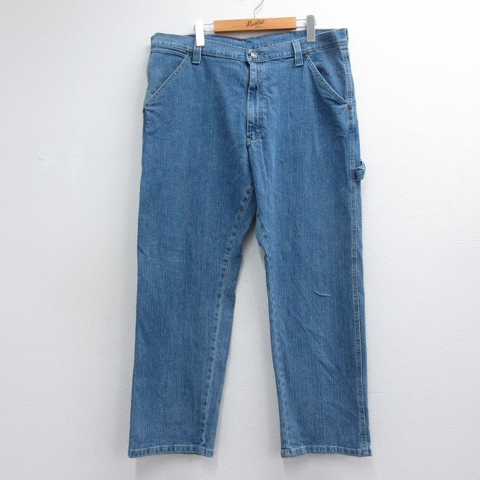 ラングラー 90s ペインターパンツ ネイビー 実寸W38 | 古着