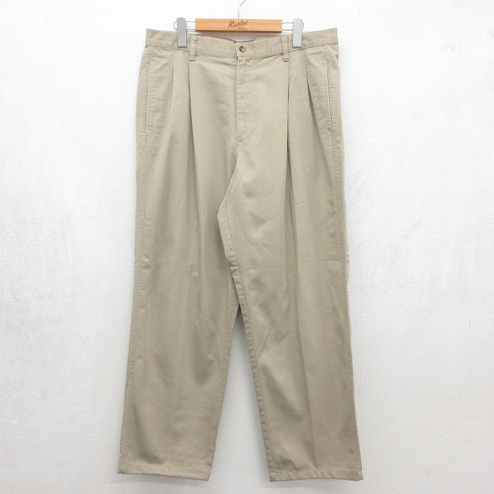 ラルフローレン 90s チャップスパンツ ベージュ 実寸W36 | 古着