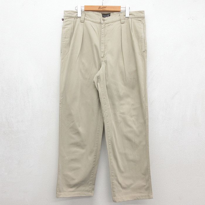 ラルフローレン ジーンズ ベージュ 実寸W35 | 古着