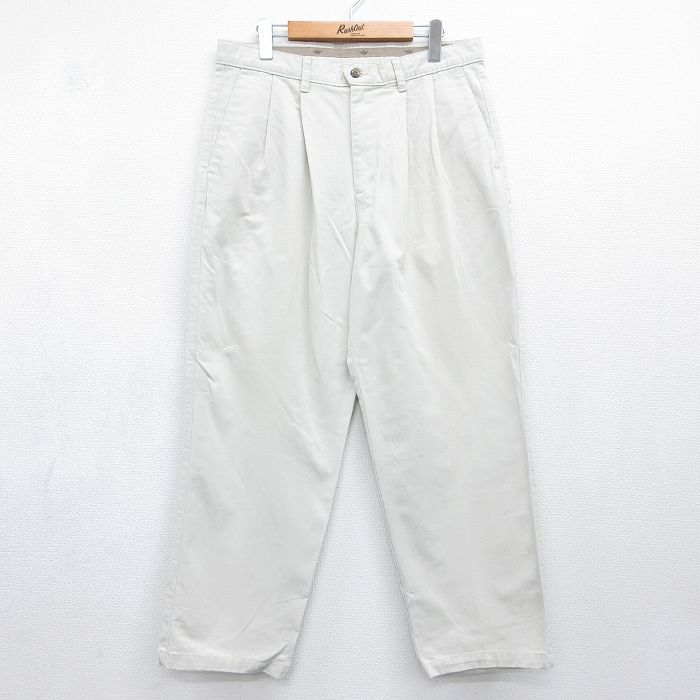 ドッカーズ 90s パンツ ホワイト 実寸W33 | 古着