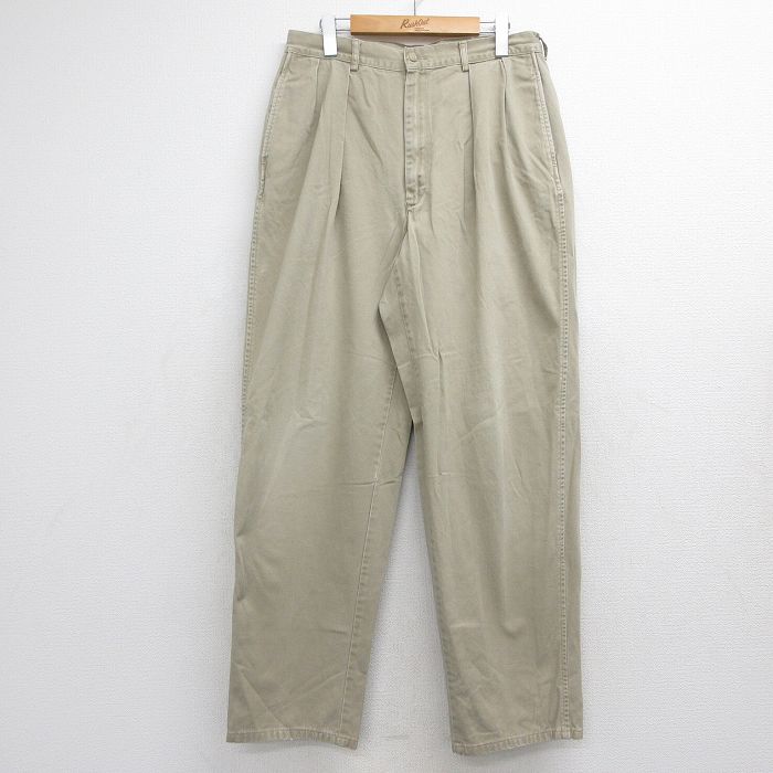 ラルフローレン 90s パンツ ベージュ 実寸W32 | 古着