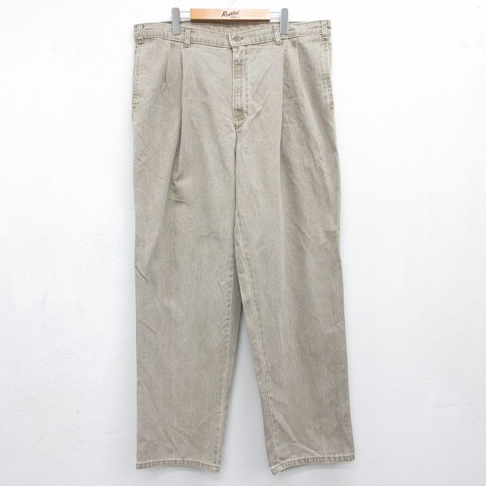 ドッカーズ 90s パンツ ブラウン 実寸W40 | 古着