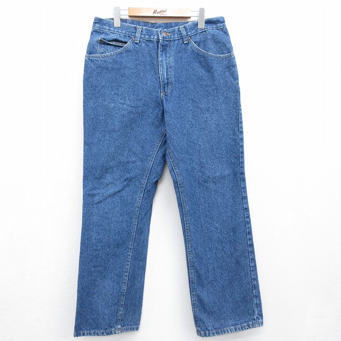 リー 90s ジーンズ デニム ネイビー 実寸W35 | 古着
