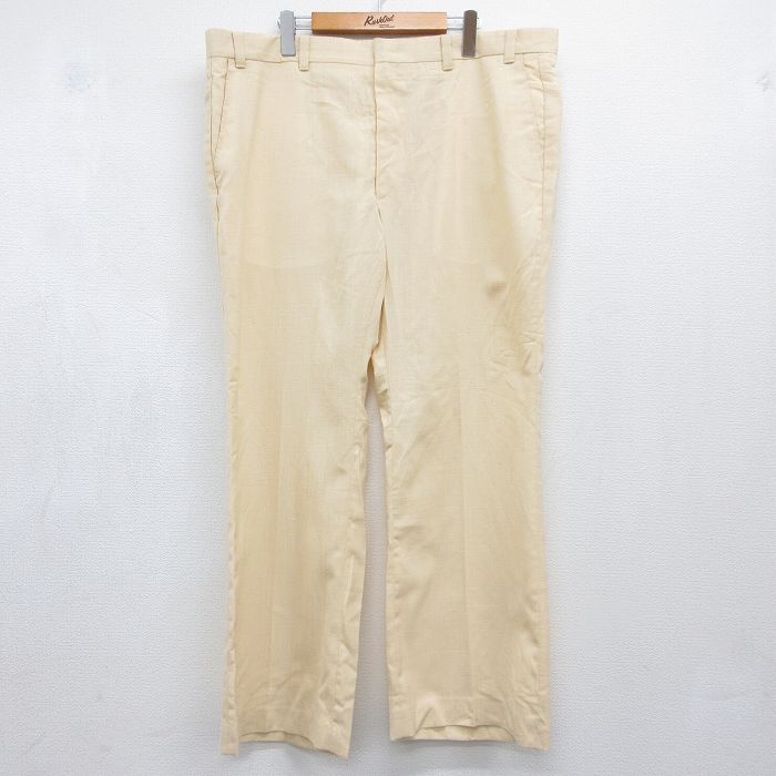 W41★古着 リーバイス Levis パナテラ スラックス パンツ メンズ 80年代 80s タロン ベージュ【spe】 26aug07