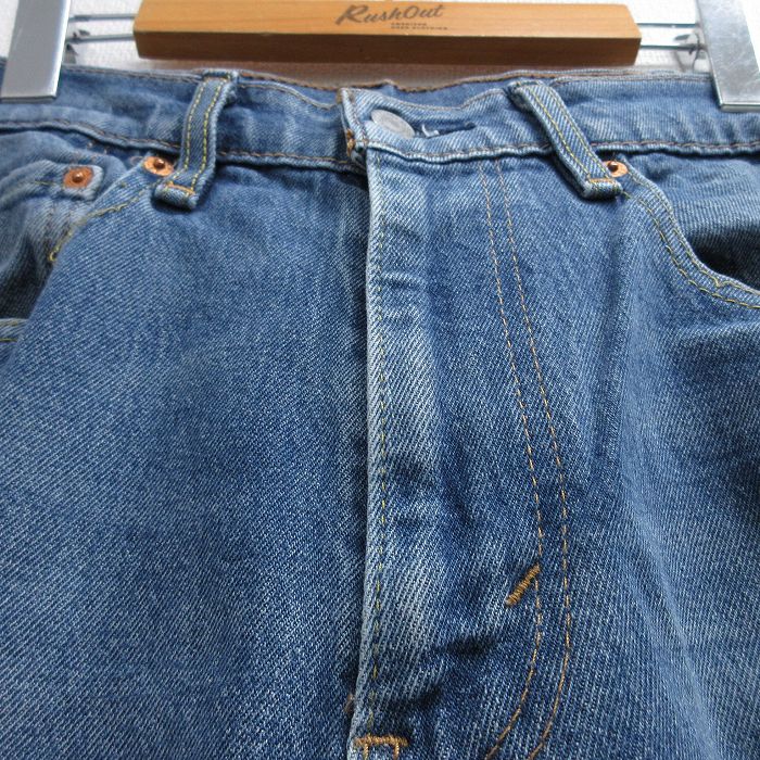 メンズ リーバイス501 Levis W34 青 古着 90s USA製 22626